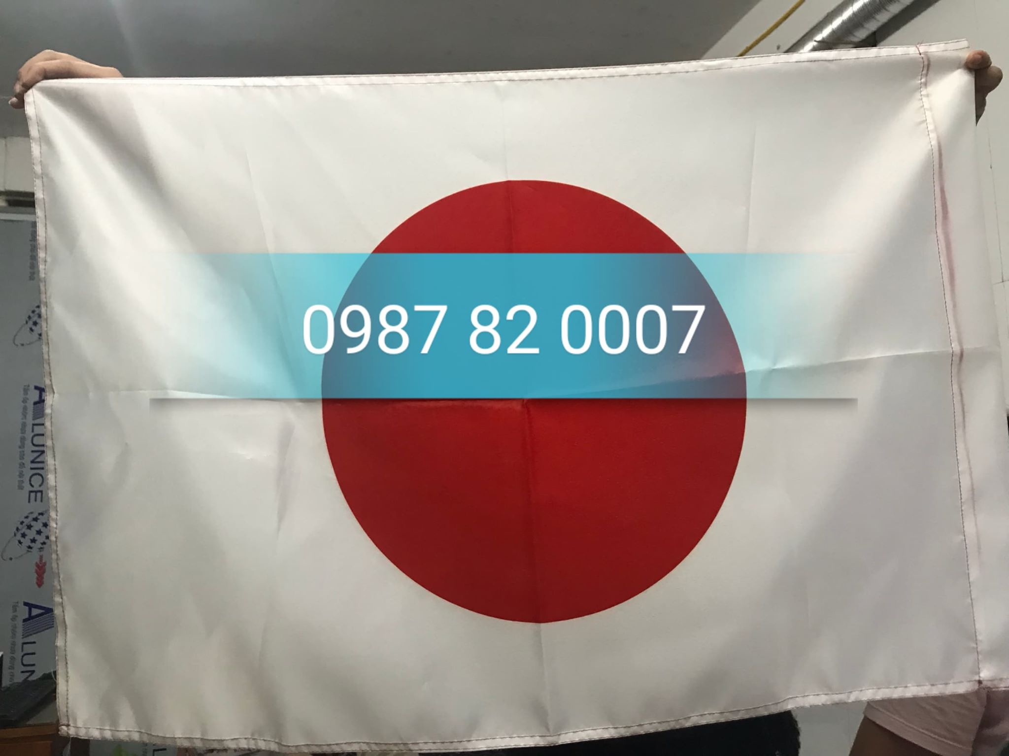 xưởng may cờ - Nhật Bản