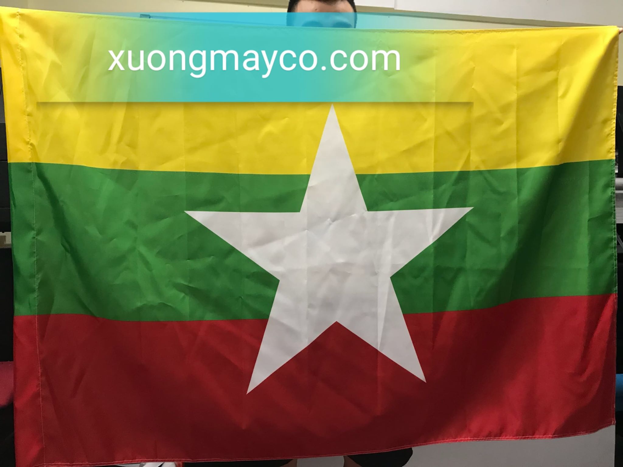 Xưởng in cờ các nước - Cờ Myanmar