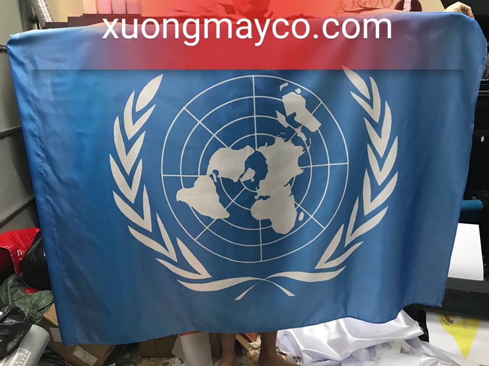 Xưởng in cờ các nước - Cờ Liên Hợp Quốc