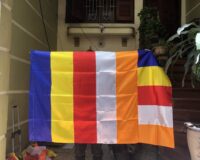 Cờ Phật Giáo Chuẩn Nghi Lễ – Xưởng May Cờ Hoàng Gia Uy Tín Hà Nội