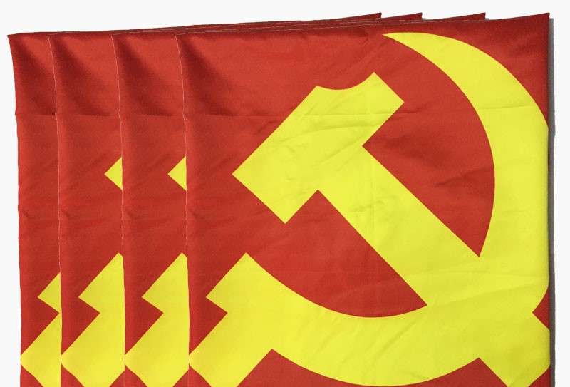 Cờ Đảng treo ngày thành lập Đảng