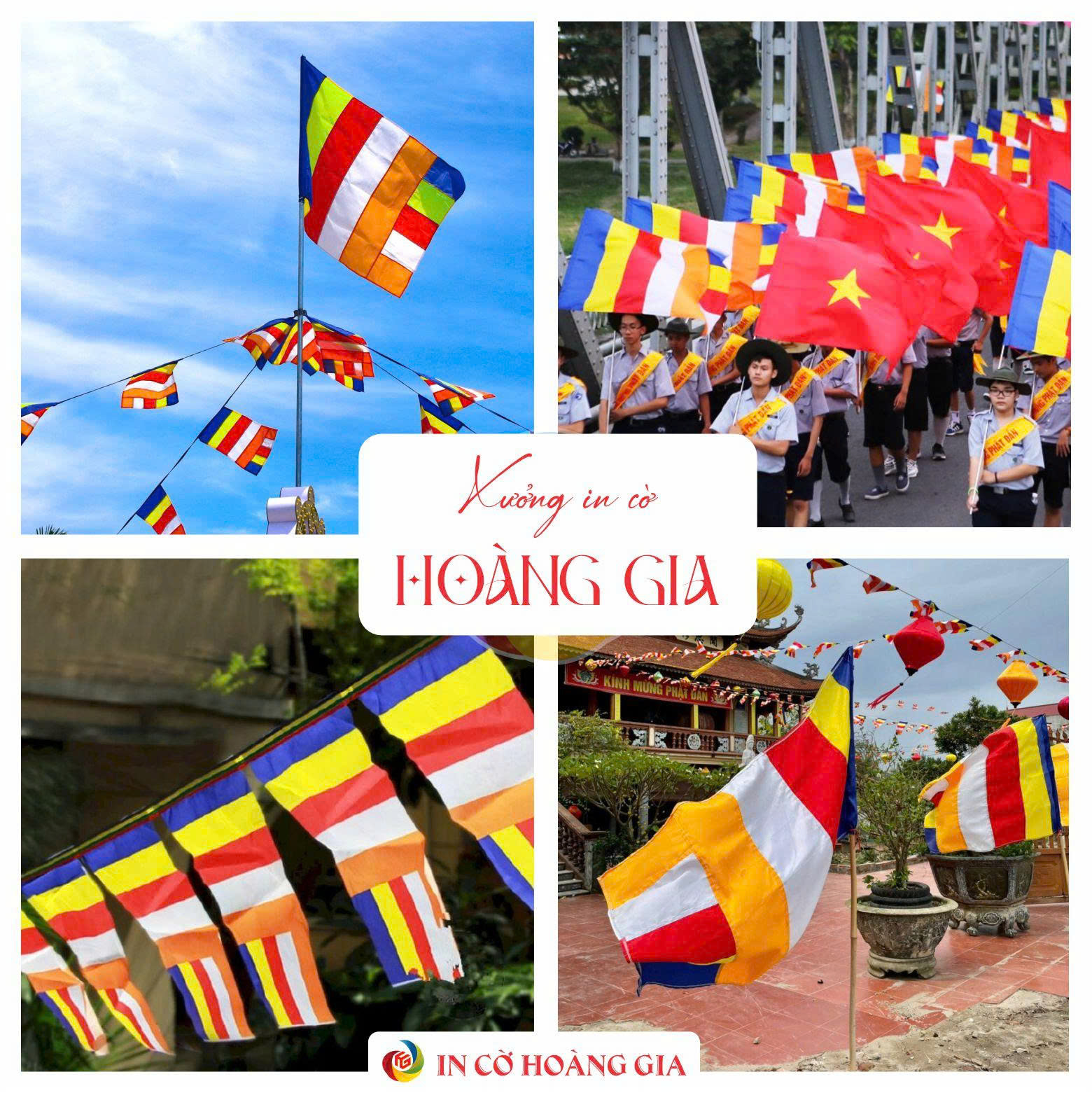 Lá cờ Phật Đản