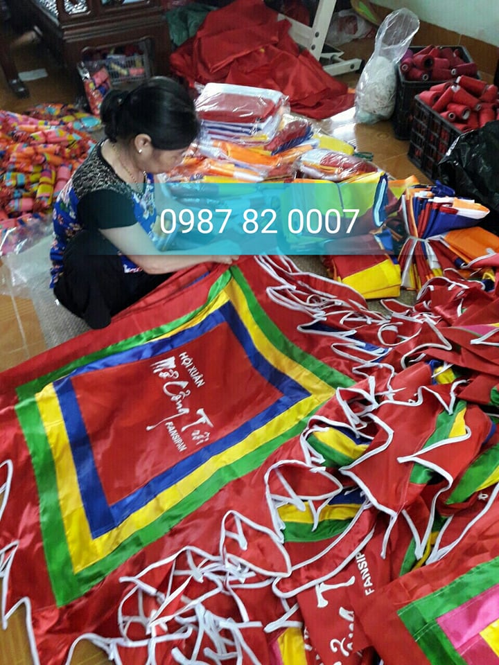 Cửa Hàng Bán Cờ Thần Uy Tín – Xưởng May Cờ Hoàng Gia Chuẩn Truyền Thống