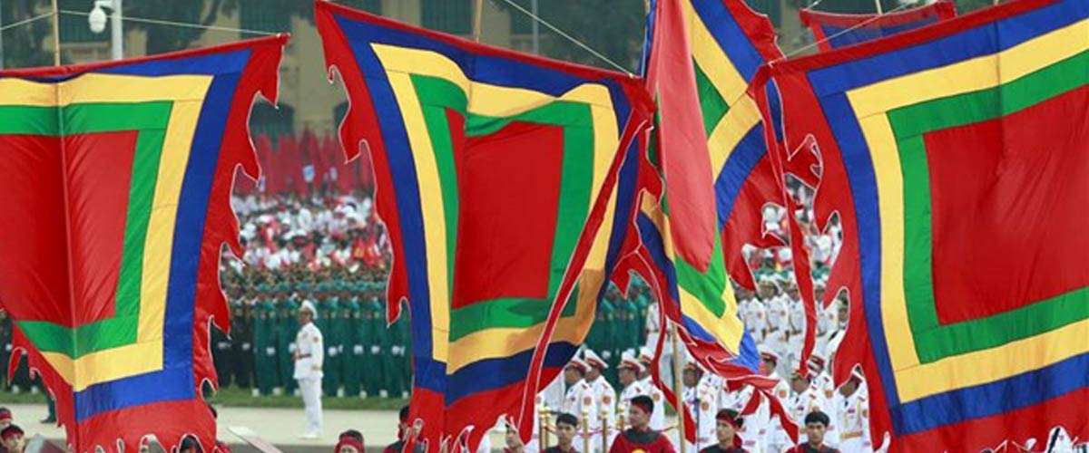 Cờ Thần ngày giỗ Tổ