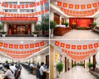 Cờ Dây Sao Đảng Treo Cơ Quan – Giải Pháp Trang Trí Chính Trị Trang Nghiêm, Chuẩn Mực