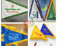 Cờ Lưu Niệm Tam Giác – Xưởng May Cờ Hoàng Gia