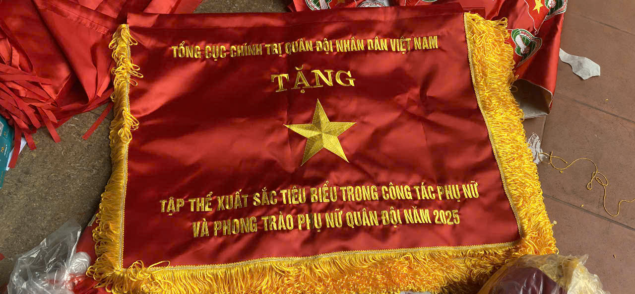 Cờ Lưu Niệm Hình Chữ Nhật – Xưởng May Cờ Hoàng Gia